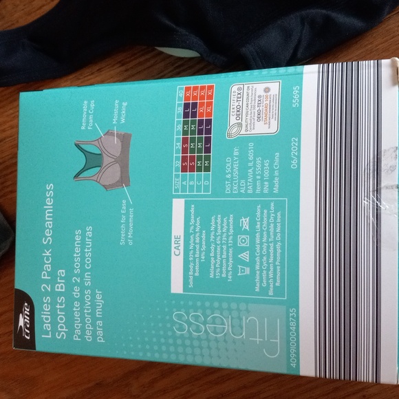 Crane XL Seamless Sports Bras - Picture 3 of 5